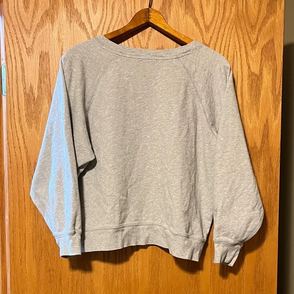 J. Crew Light Gray Knit Top
